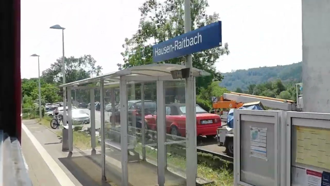 Sonderzug von Zell(Wiesental) nach Lörrach 20 Jahre S-Bahn im Wiesental