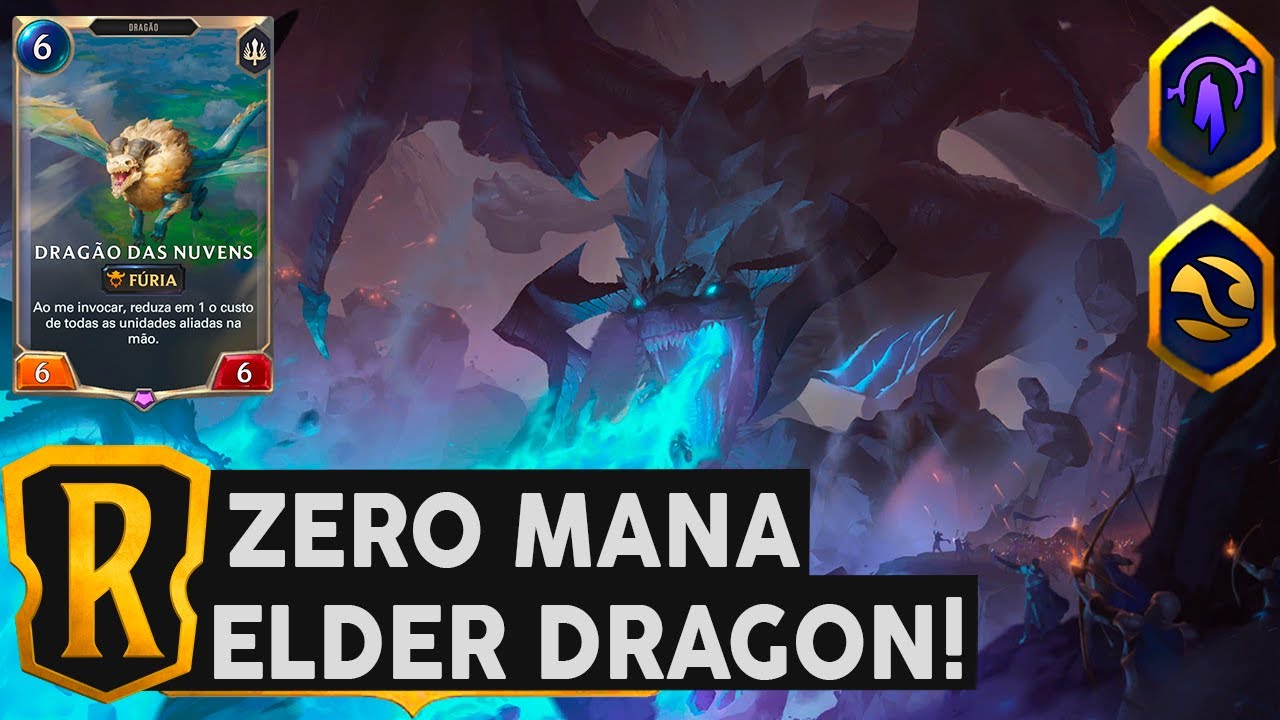 *ABSURDO*  NOVO COMBO QUE ZERA TODO CUSTO | DRAGÃO ANCIÃO MORGANA DECK | LEGENDS OF RUNETERRA