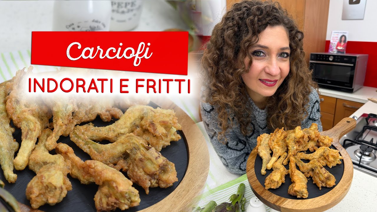 Carciofi indorati e fritti: ricetta facile e veloce! Pronti in pochi minuti!