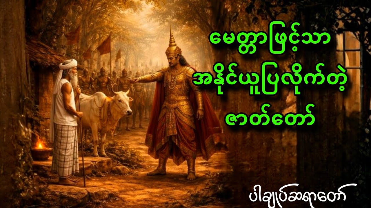 မေတ္တာဖြင့်အနိုင်ယူပြလိုက်တဲ့ မြတ်စွာဘုရားဇာတ်တော်(ပါချုပ်ဆရာတော်)