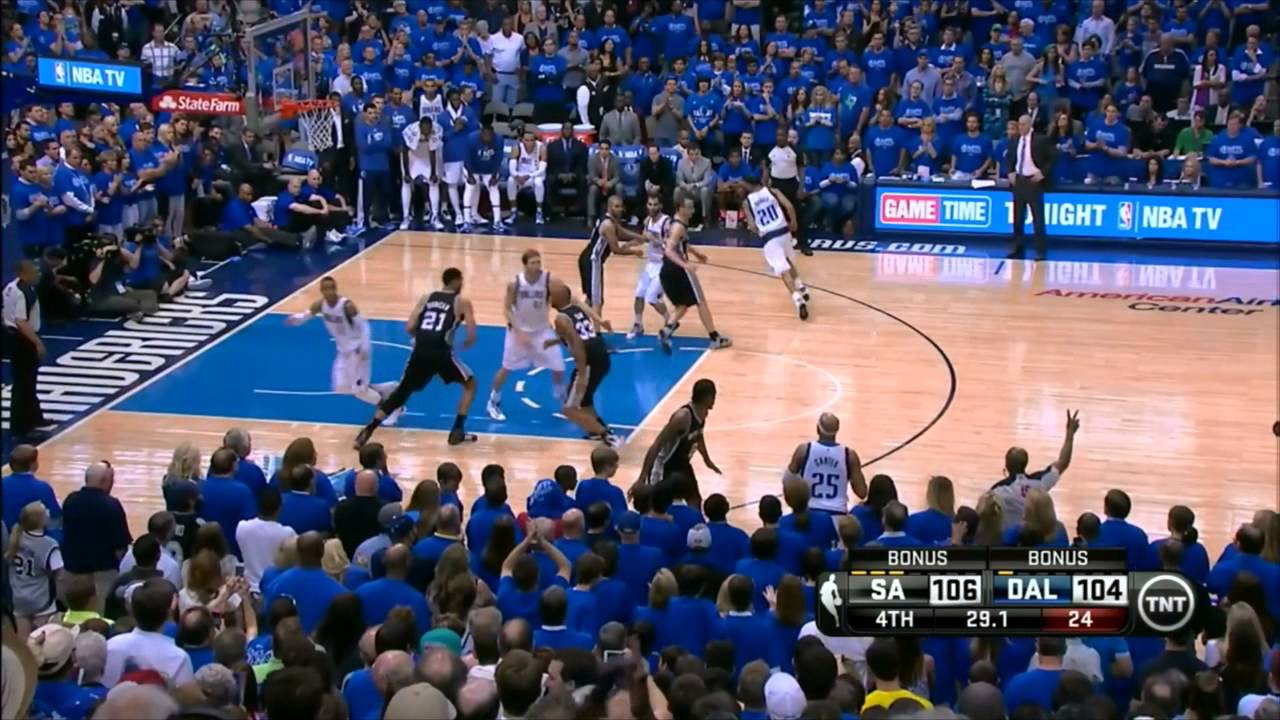 San Antonio Spurs vs Dallas Mavericks Game 3 Fourth Quarter Highlights Vinsanity!