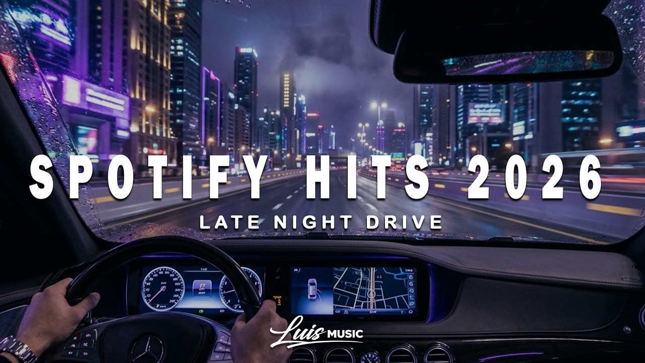 Spotify Hits 2026 | Late Night R&B Playlist 🌙 | Chill Emotional Pop R&B for Midnight Drives