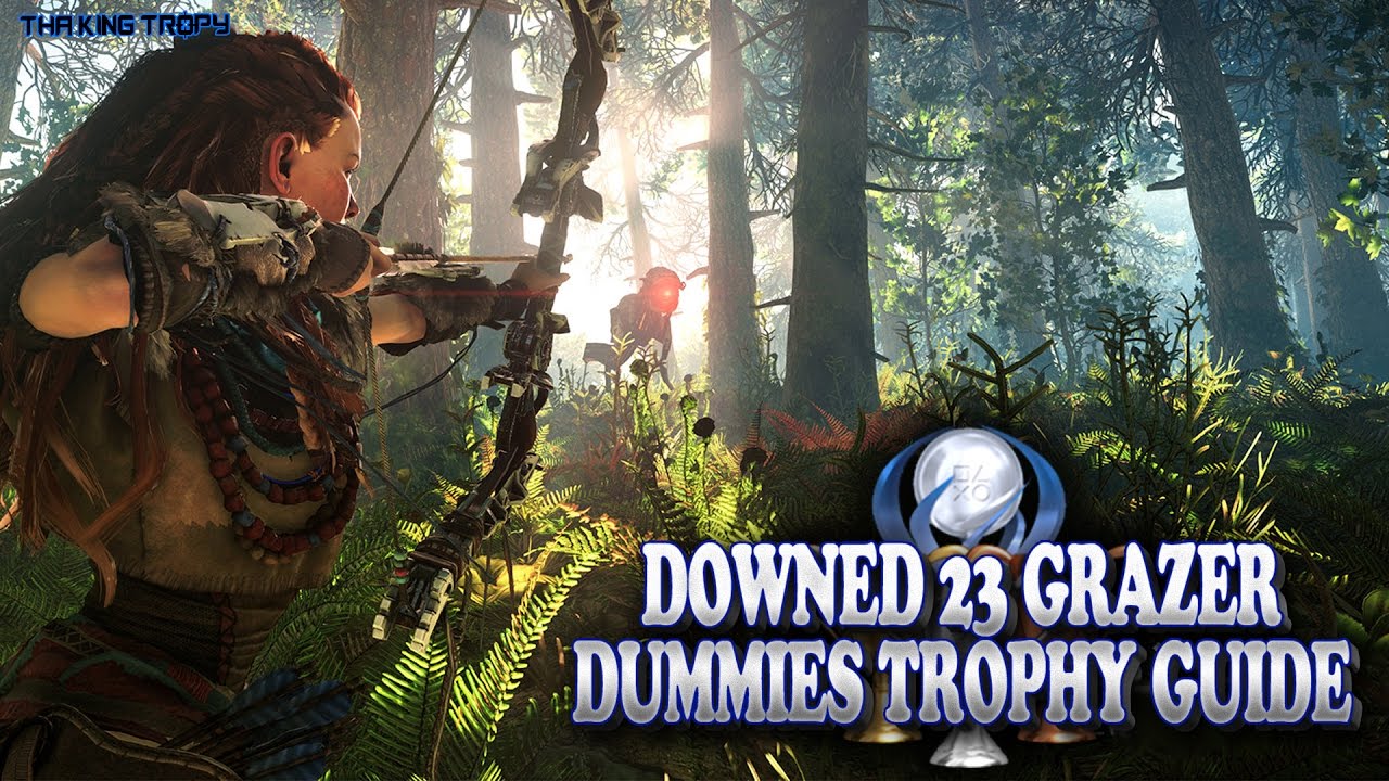 Horizon Zero Dawn | Downed 23 Grazer Dummies Trophy Guide | All 23 Locations