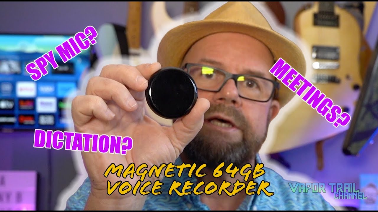 A Magnetic Voice Recorder For Meetings, Spying?, & Other Such Uses