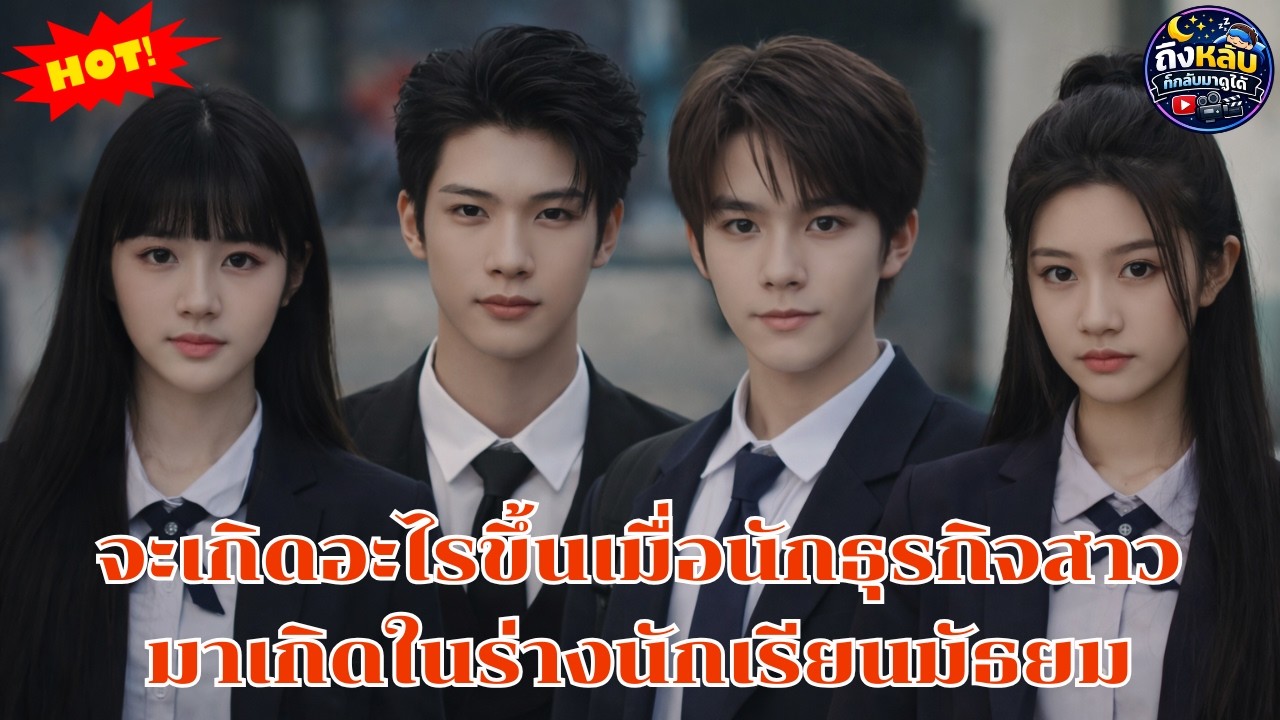 จะเกิดอะไรขึ้นเมื่อนักธุรกิจสาวมาเกิดในร่างนักเรียนมัธยมหัวหน้าองค์กรการเกิดใหม่#ละครมาแรง