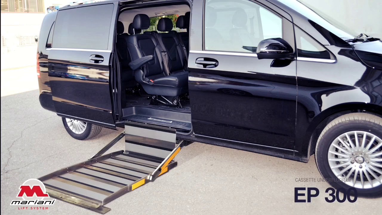 New underfloor wheelchair lift EP300 - 2020 by MARIANI LIFT
