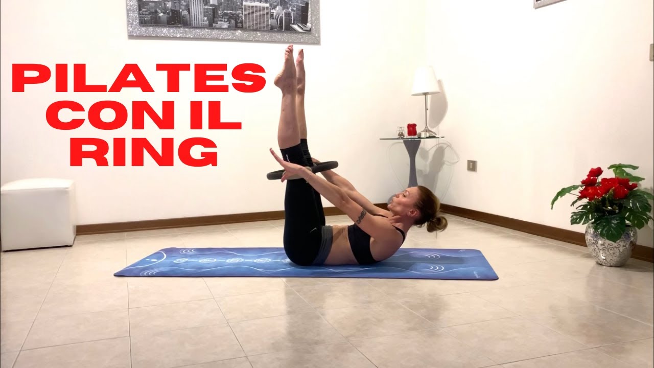 30-Min Pilates Ring esercizi ADDOME e GAMBA con Tiziana insegnante pilates argomento