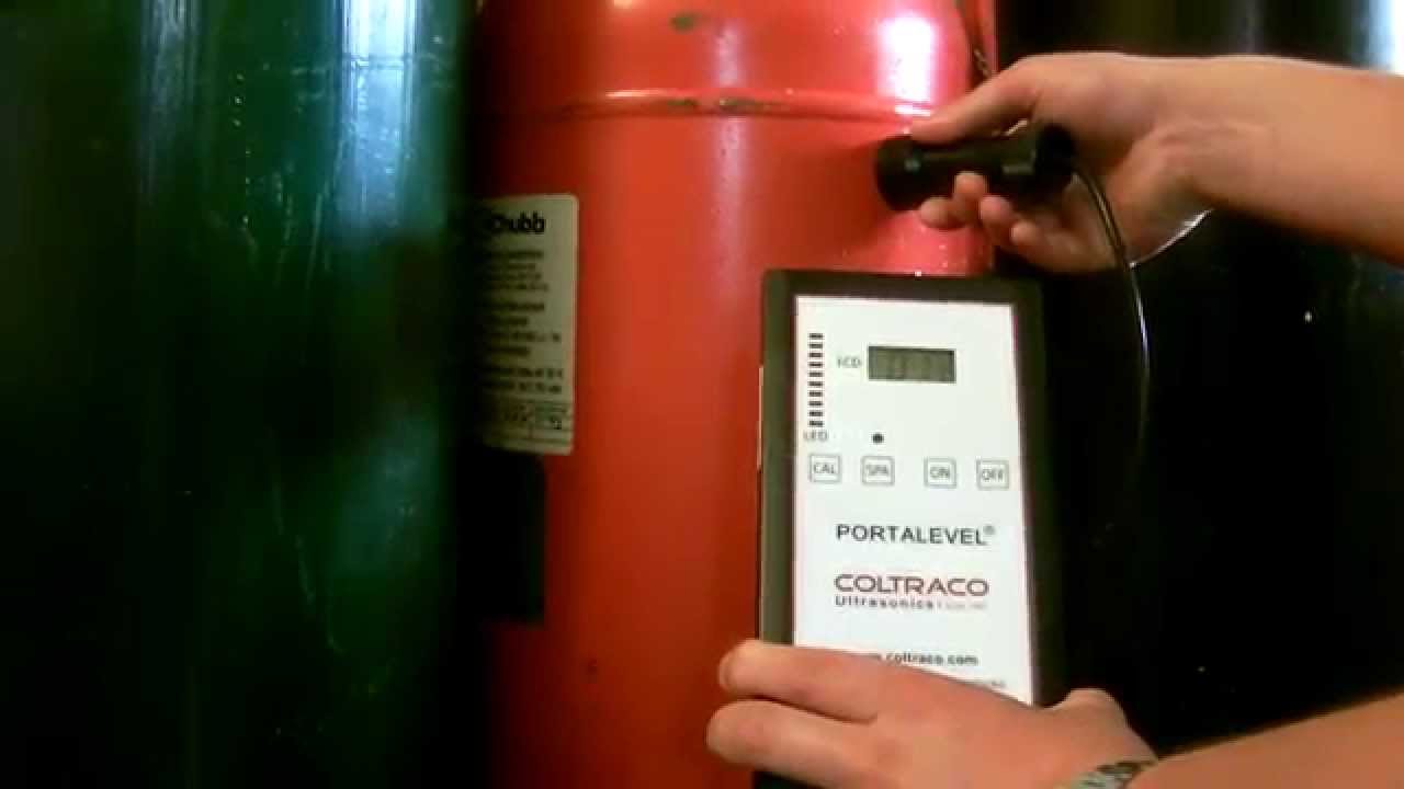 Demonstration - Portalevel® STANDARD - 50KG FM200 Cylinder Test