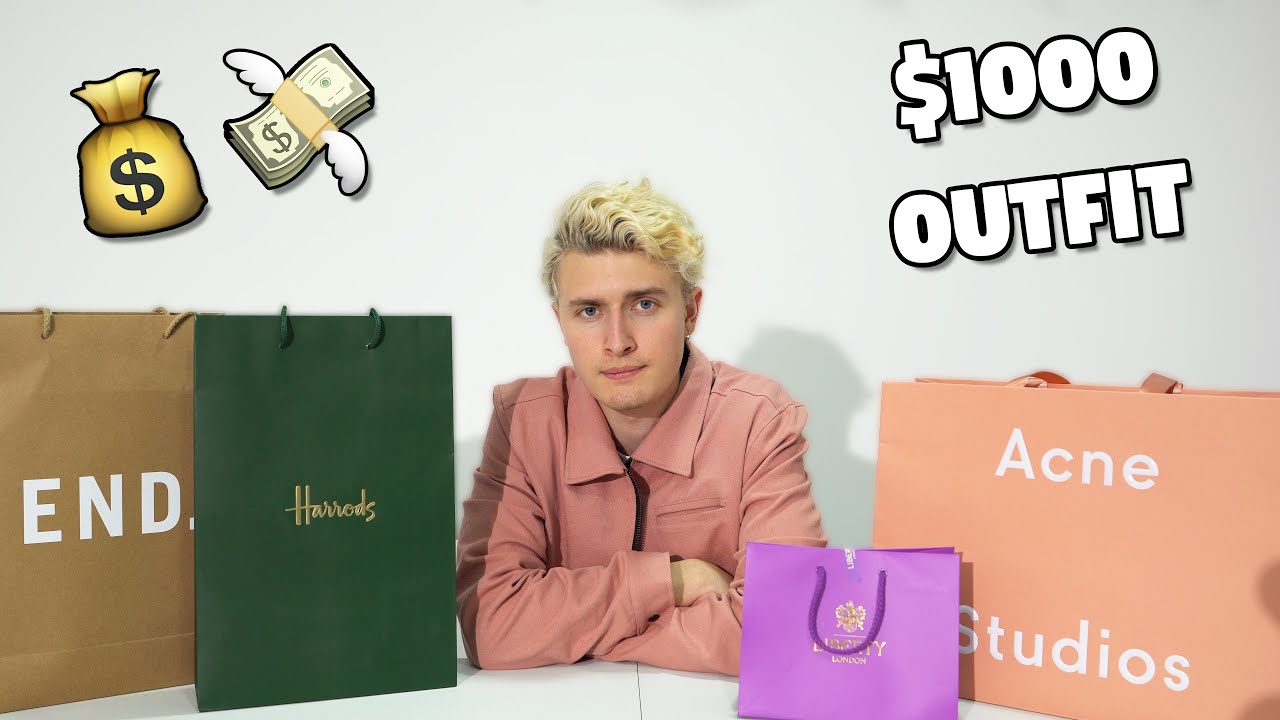 I Spent $1000 On A Full Clothing Outfit... (not very crazy)