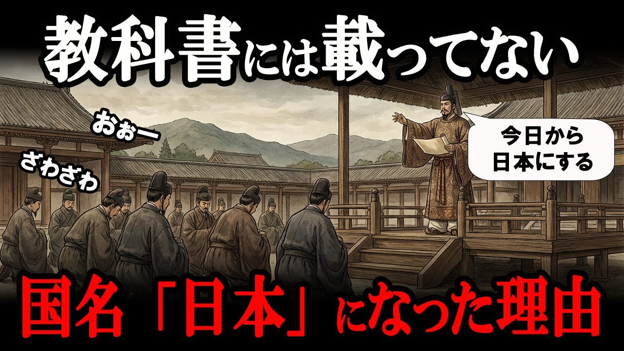 【99%が知らない】「倭国」から「日本」へ！国号が1400年間変わらない驚愕の事実とは？