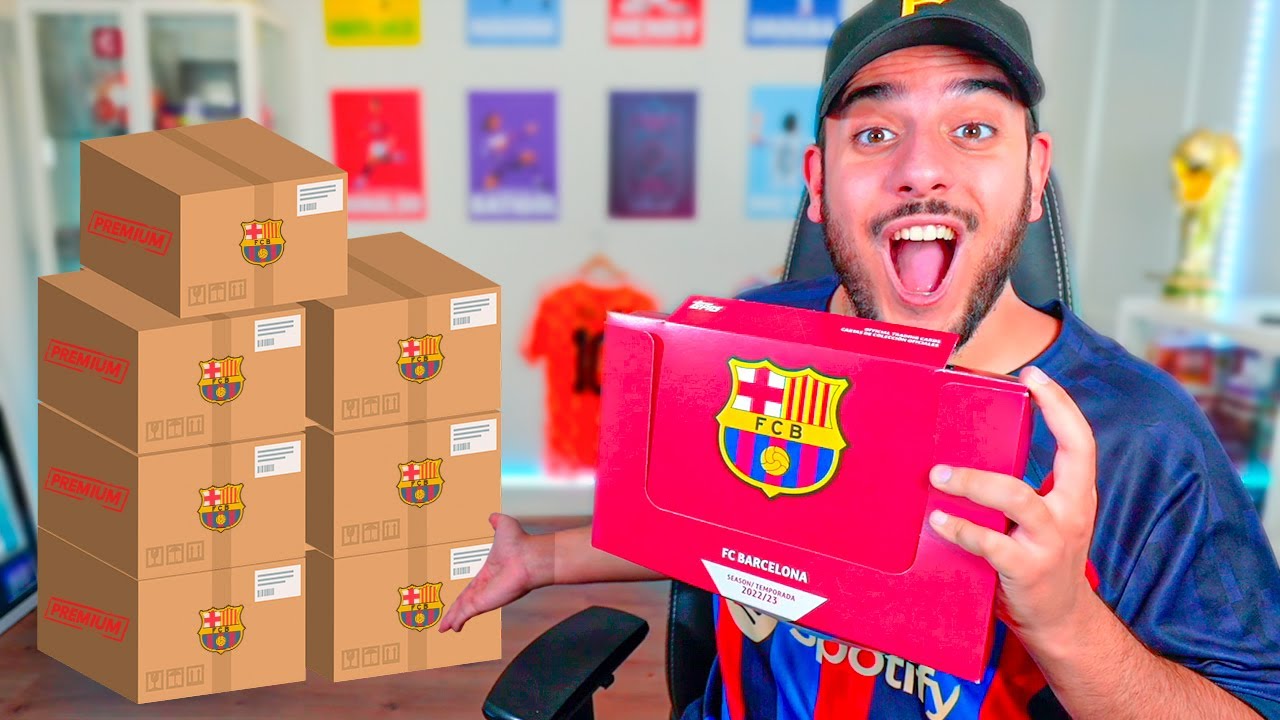 ABRO 30 CAJAS PREMIUM DEL BARÇA 2023 ¡ME TOCA FIRMA ORIGINAL Y 1/1!