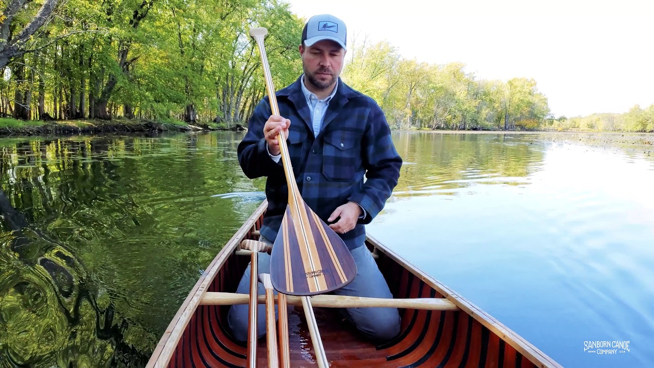 Nessmuk Canoe Paddle