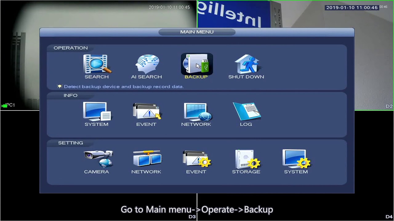 IP｜8 How to backup record files - Dahua