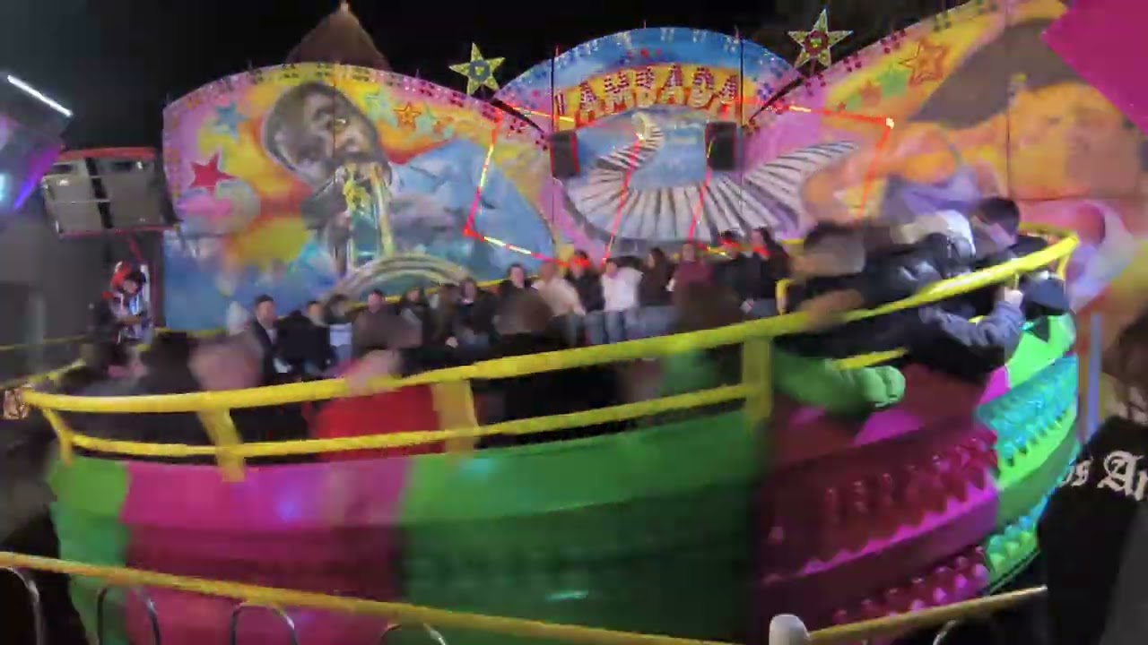 Růžencová pouť Uherský Brod 2025 Atrakce Lambada OFF RIDE