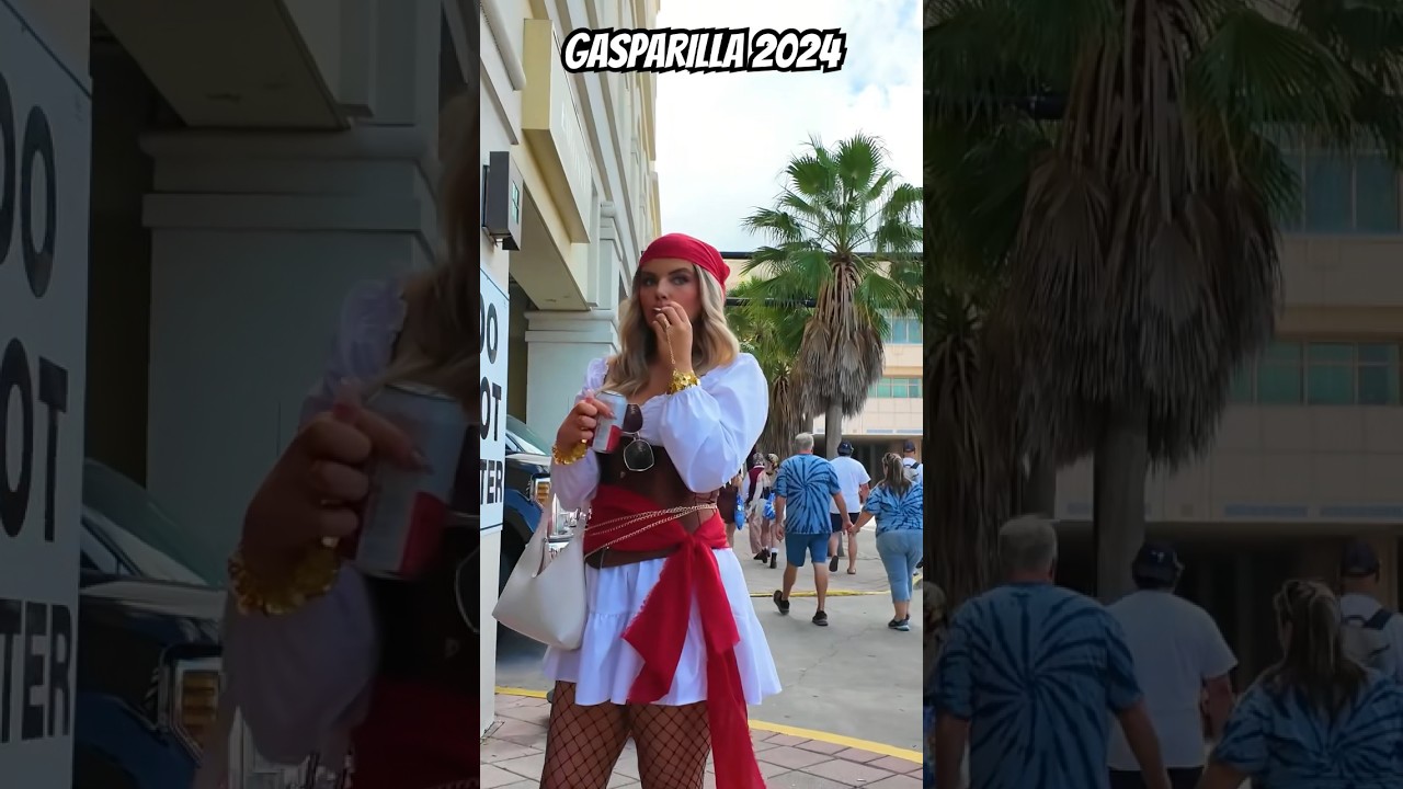 GASPARILLA 2024 #florida #walkingtour