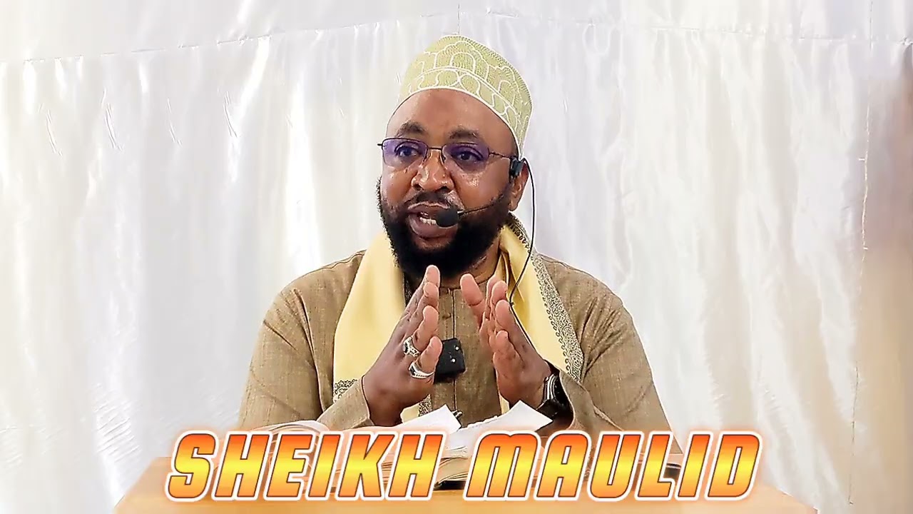MWEZI WA SHAABANI NA FADHILA ZAKE _SHEIKH MAULID SOMBI 