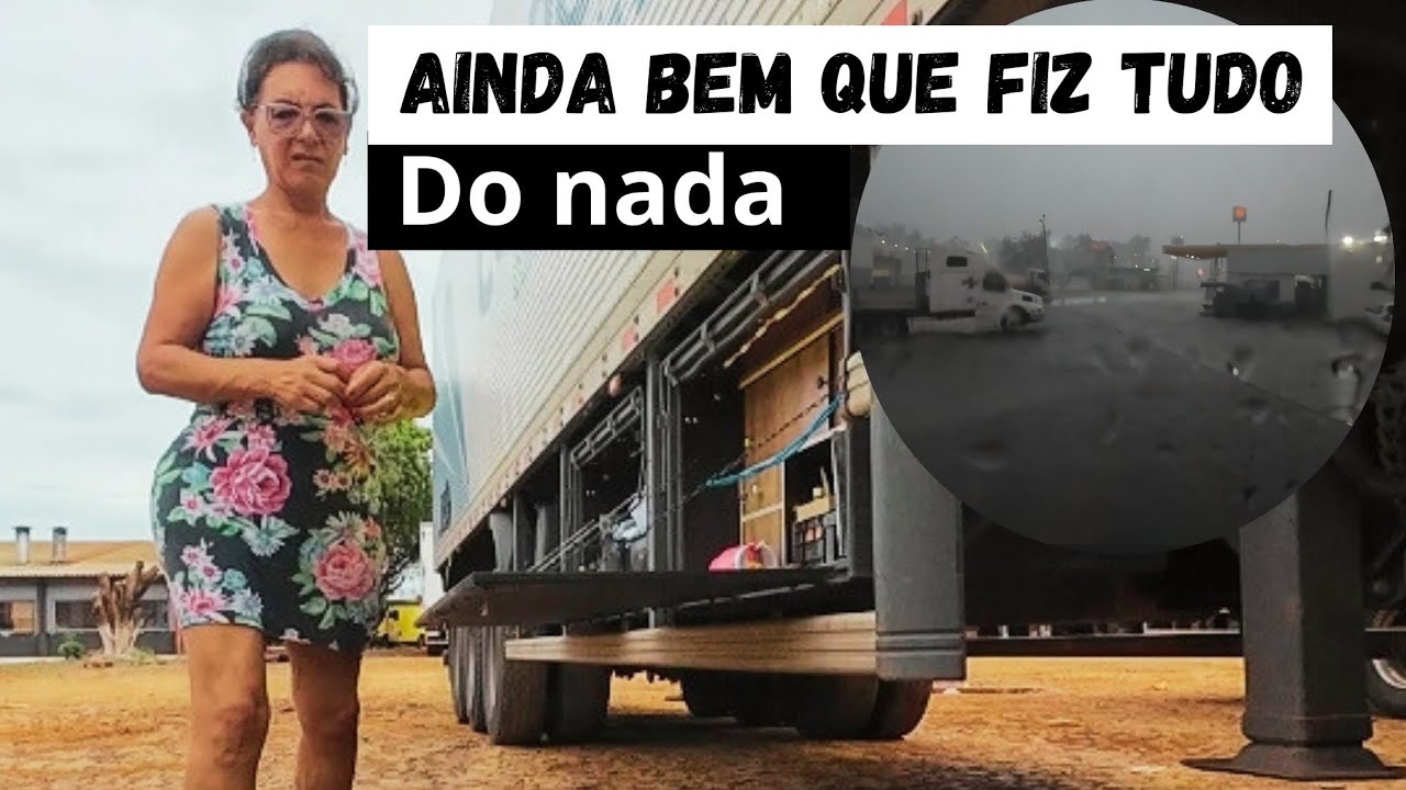 Meu Deus, fiquei com medo...