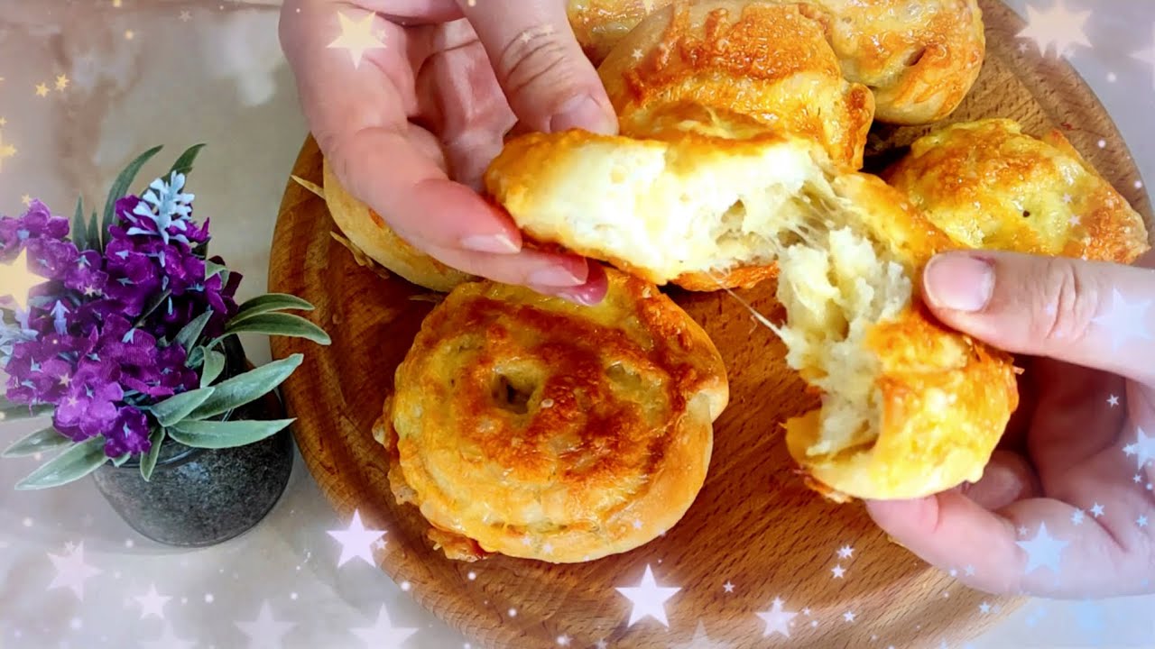 Вкусный завтрак с сыром. Попробовать их!