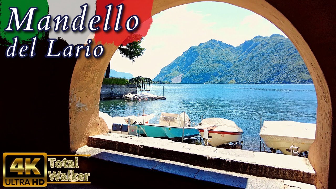 Mandello del Lario: Discovering the Home of Moto Guzzi on Lake Como | Italian Walks 4K