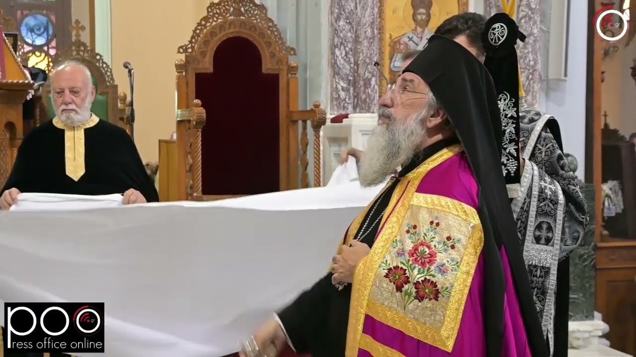 Μεγάλη Παρασκευή: H Αποκαθήλωση του Εσταυρωμένου στο Ιερό Ναό του Αγίου Μηνά στο Ηράκλειο Κρήτης