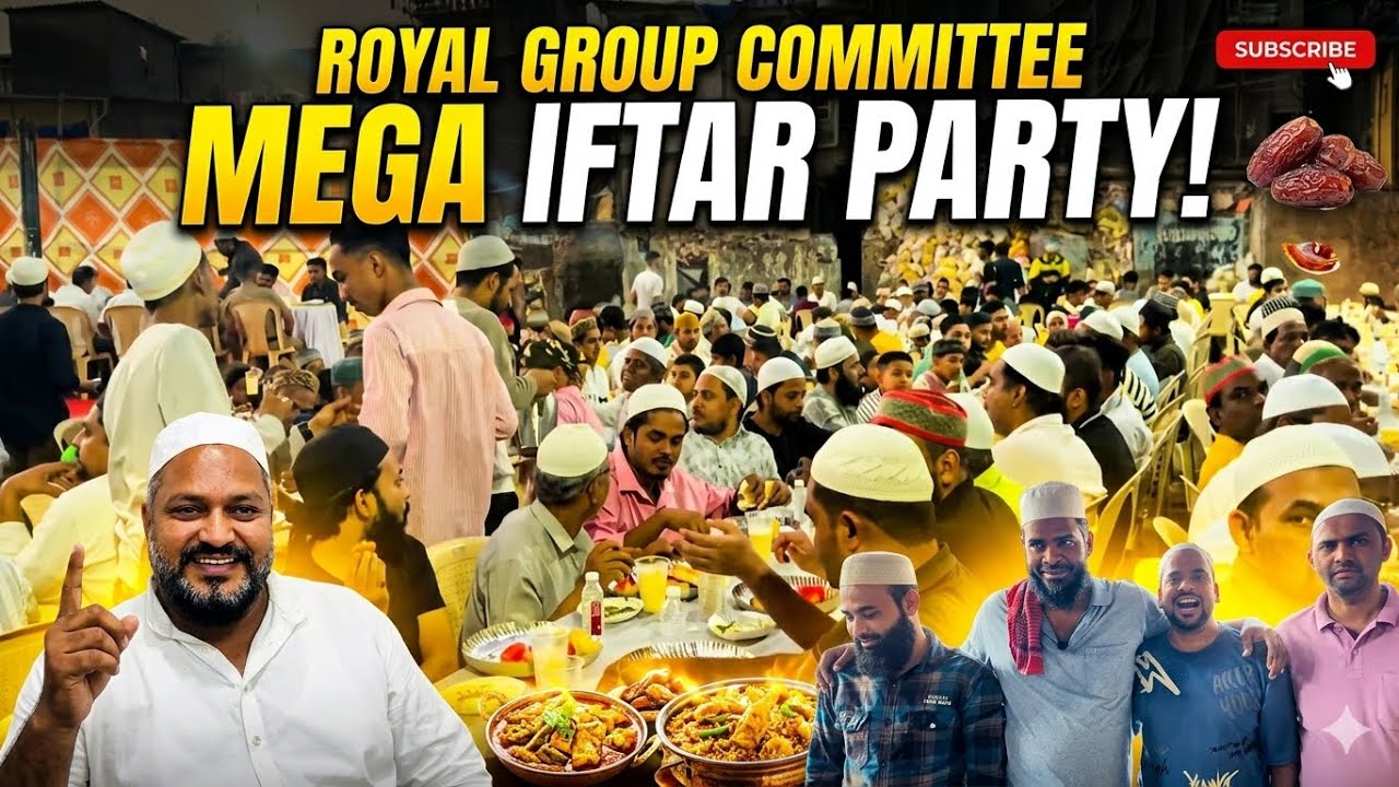 Ramzan Day 25/30 | IFTAR PARTY BY ROYAL GROUP COMMITTEE | QURESHI GROUP MAROL PIPE LINE | #ramzan 