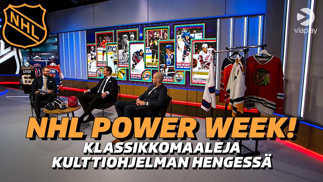 NHL Power Week! | Klassikkomaaleja kulttiohjelman hengessä