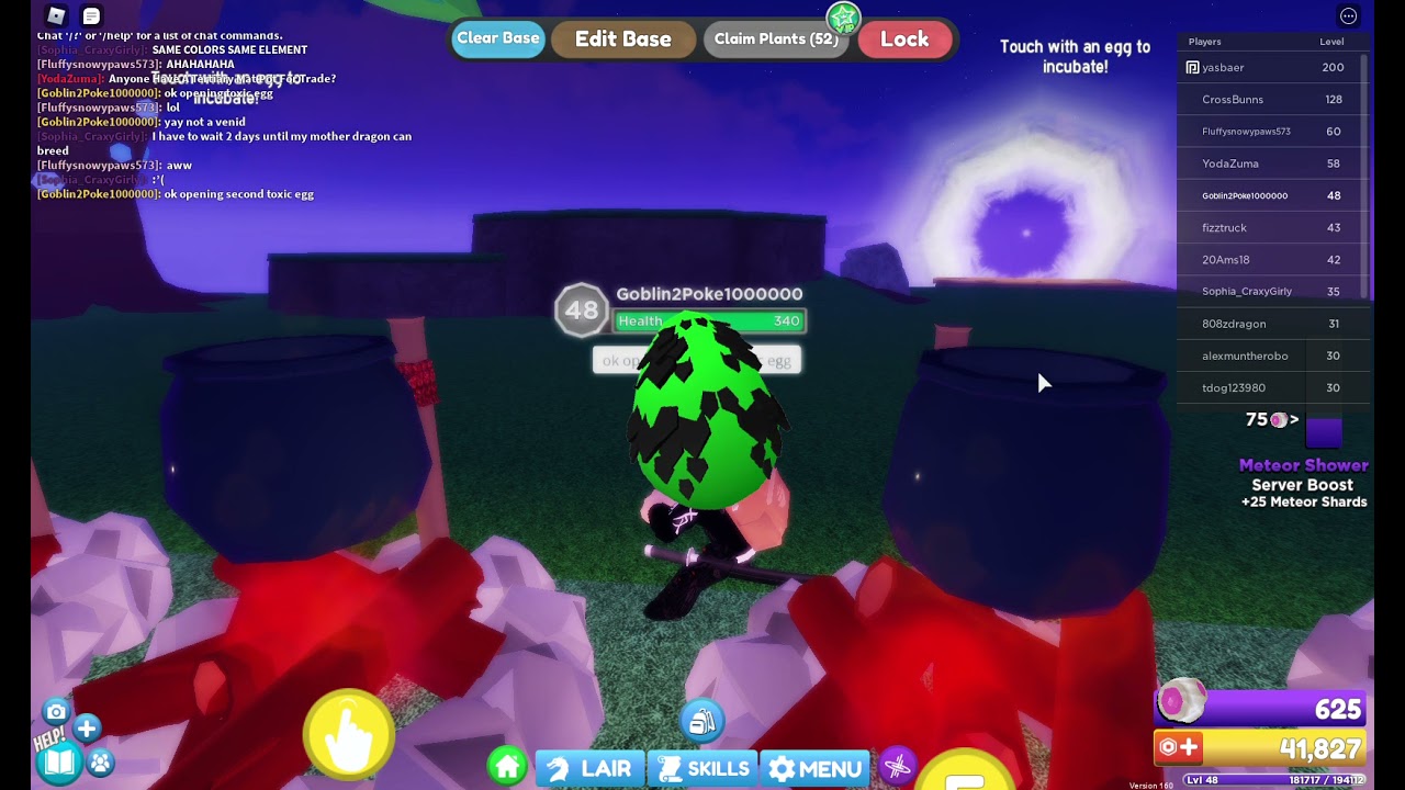 Roblox | Toxic egg opening | Dragon Adventures #3