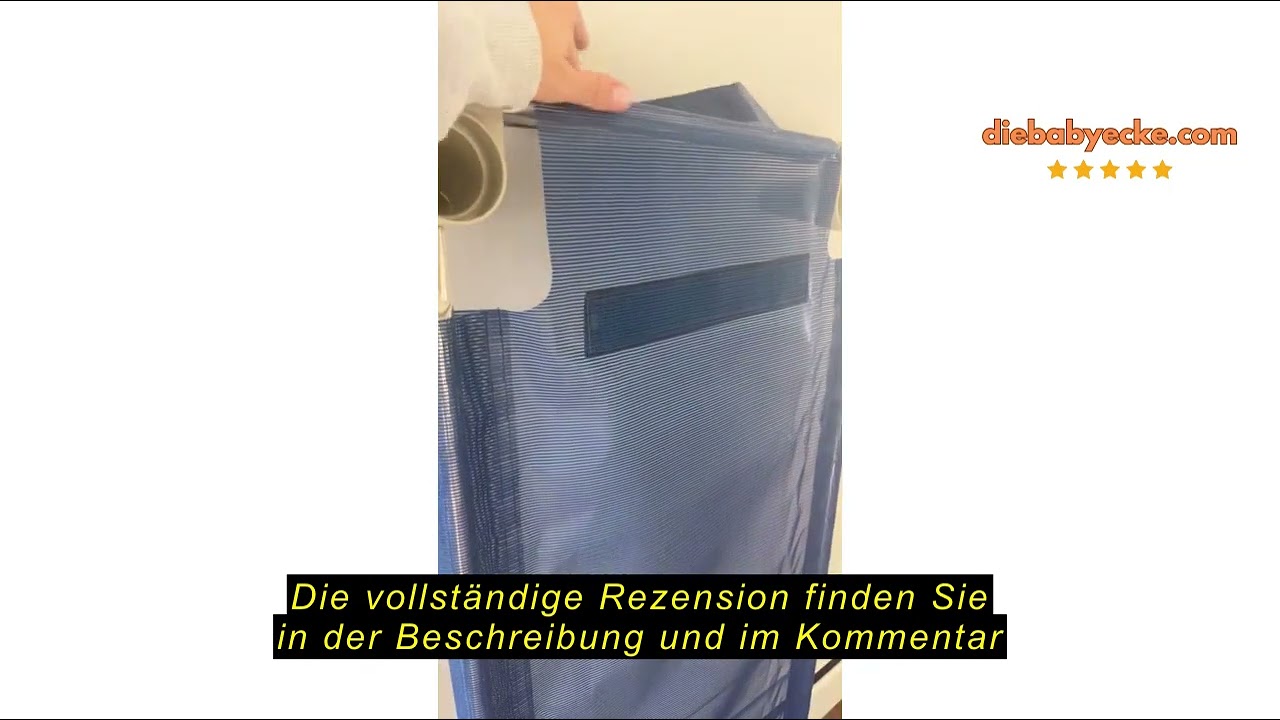 Produktbewertung Acrimet Schlafbett für Kinder, tragbares Kleinkindbett, stapelbar, 52 Zoll lang (Ed