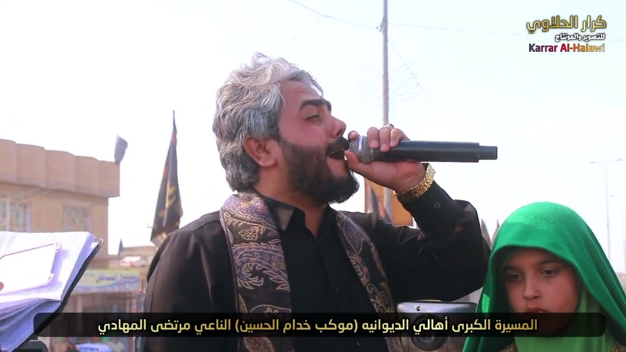 نعي مرتضى المهادي على طريق الزوار في القاسم نعي يبجي الصخر