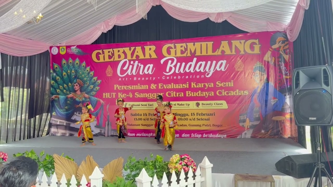 citra budaya cicadas, pemula A tari rengkak. pertama kali kk ikut evaluasi. proud of you ♥️