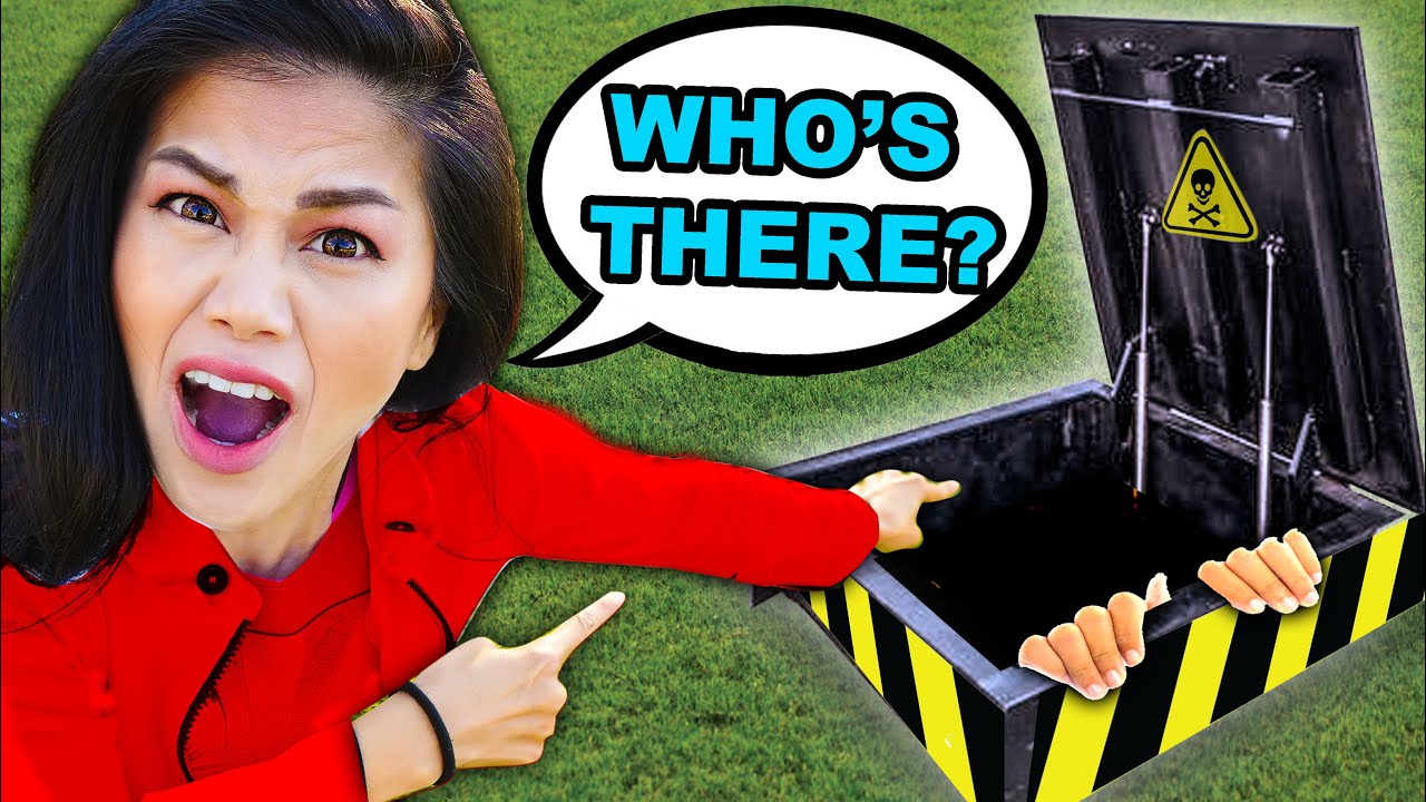 MYSTERY PERSON is LIVING UNDER our HOUSE! Spy Ninjas Compete in 24 Hour Extreme Challenge Wins