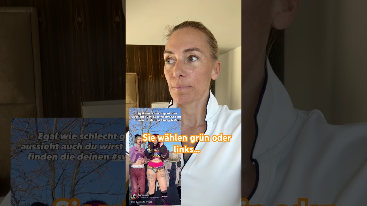 Junge Frauen w&auml;hlen links!#frau#wahlverhalten#wahl#frau#deutschland#politik#aktuell#cdu#linke#gr&uuml;n