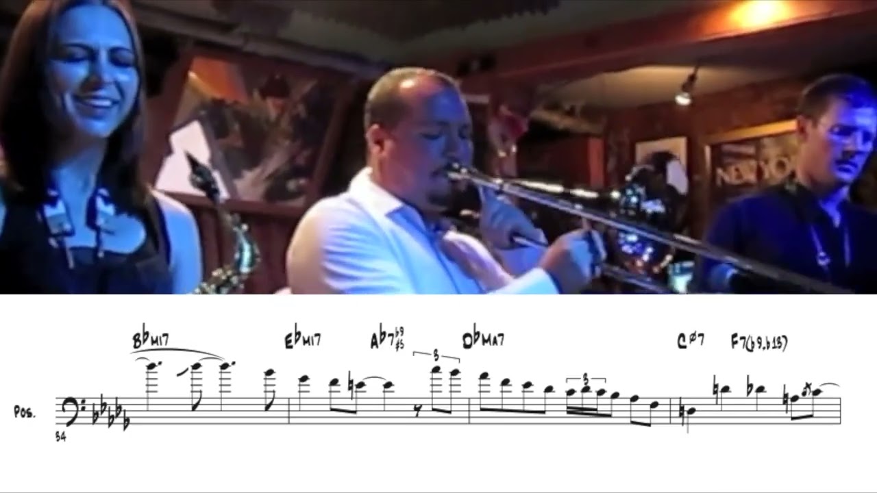 Michael Dease's Trombone Solo over 