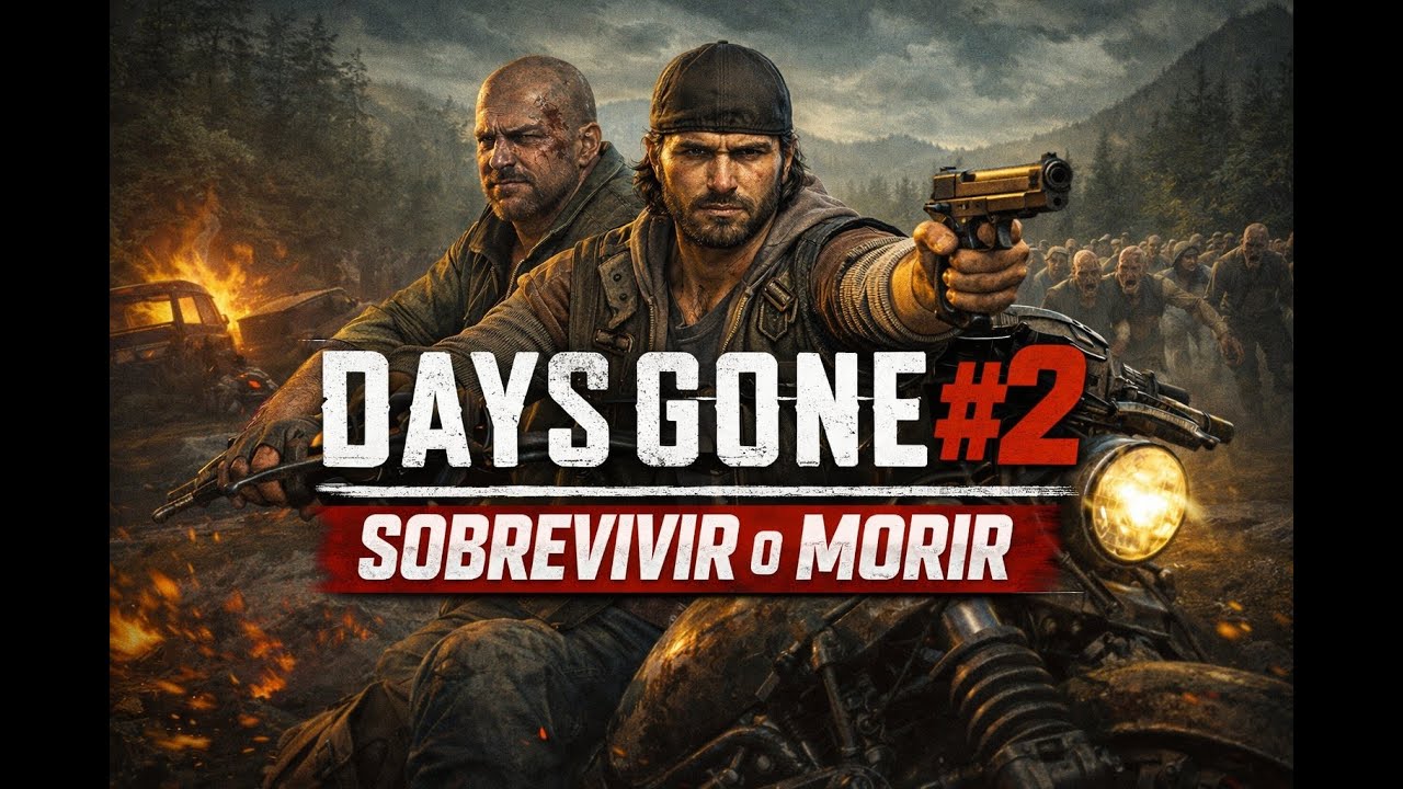 DAYS GONE #2 EN VIVO | Deacon y Boozer sobreviviendo al infierno 🏍️🧟