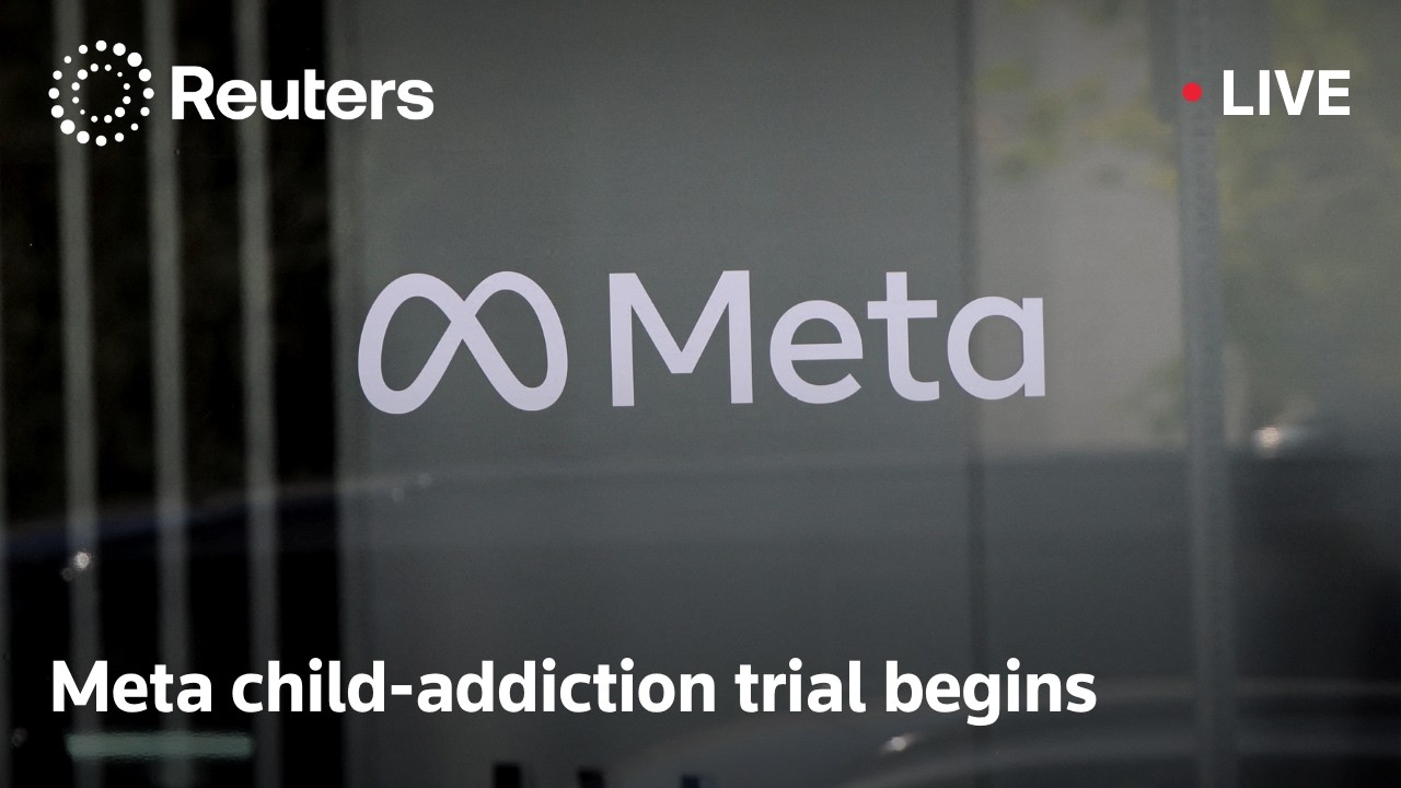 LIVE: Outside court for Meta child-addiction trial