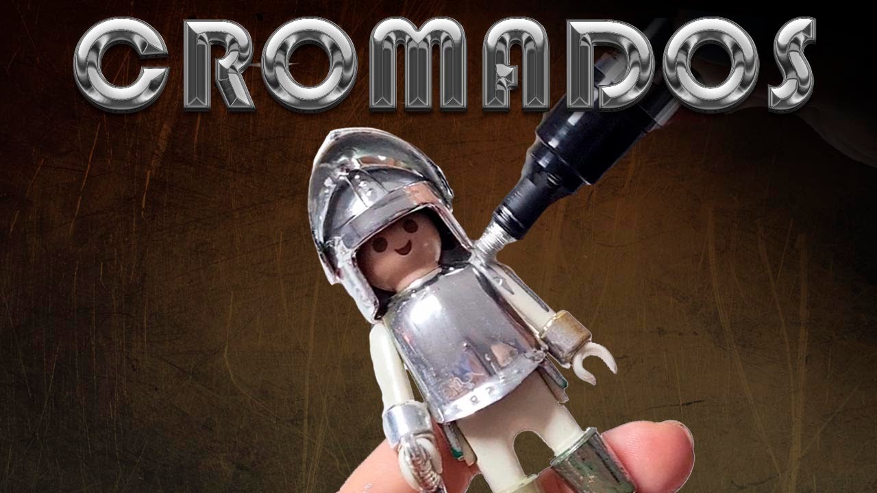 Cómo🔧PINTAR & RESTAURAR🔧 TUS PLAYMOBIL 🤍CROMADOS🤍 Vintage - CARYPE