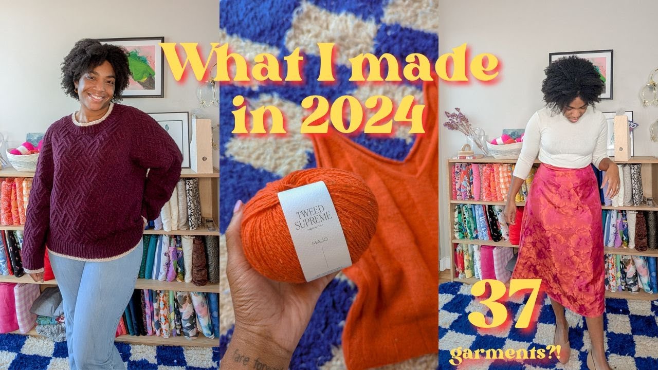 My 2024 Sewing & Knitting: Favourites, flops, and lessons learned