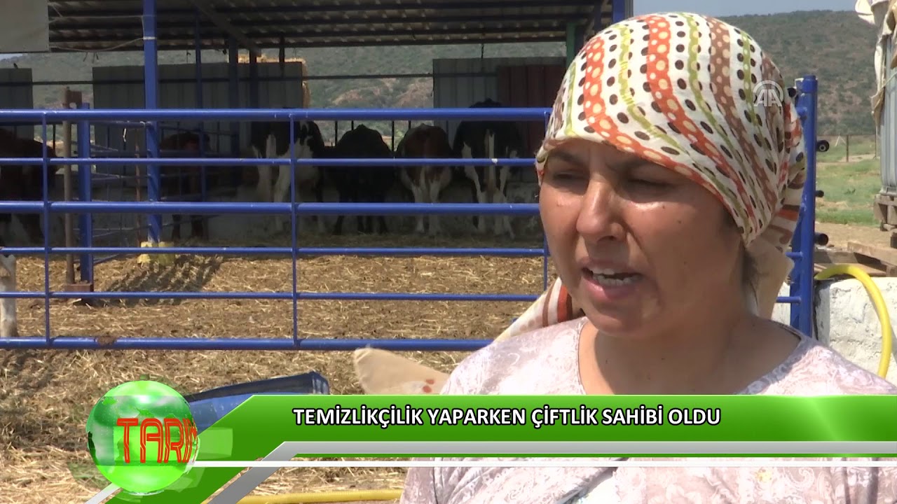 Temizlikçilik yaparken çiftlik sahibi oldu
