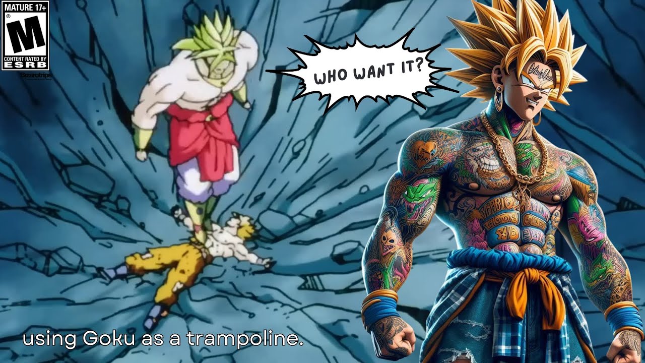 When Broly CRASHED OUT on EVERYBODY