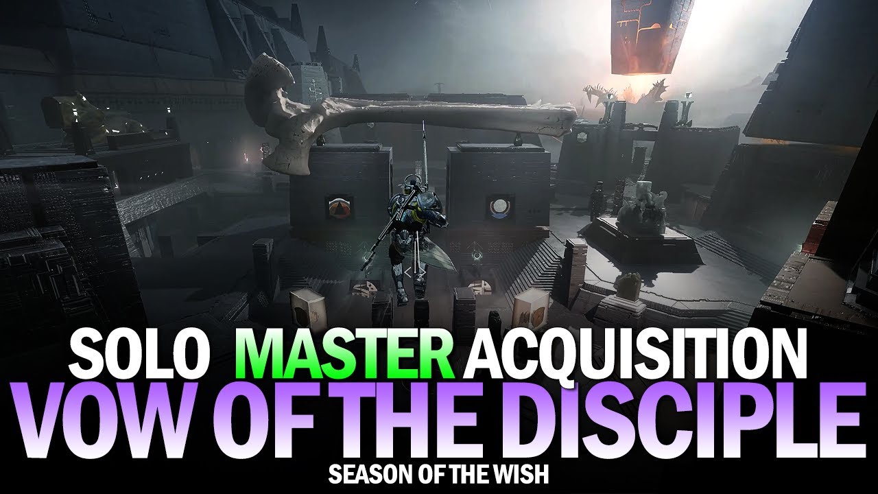 Solo Master Acquisition - Vow of the Disciple Raid [Destiny 2]