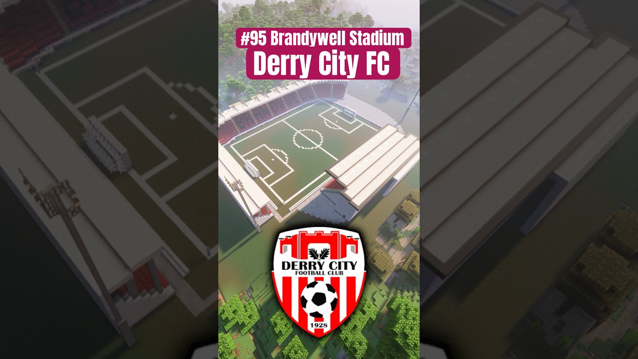 I build your comments in Minecraft #95 Derry City FC