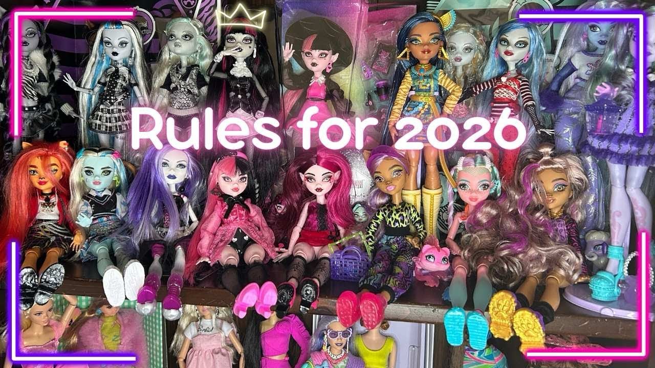 My doll collecting rules for 2026 | Setting boundaries 💗