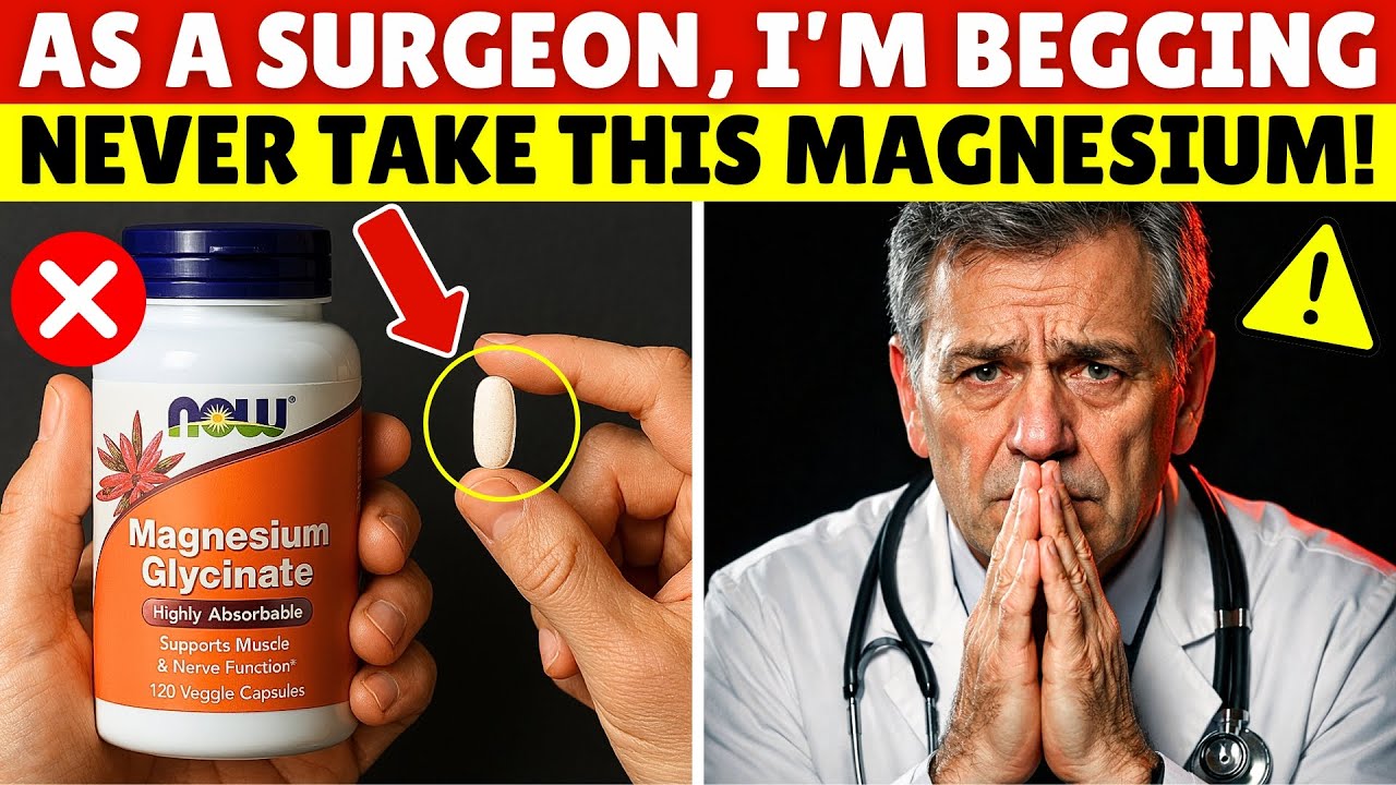 Cardiologist WARNS: THIS Magnesium Brand Is Damaging the Hearts of Older Adults | Senior Health Tips