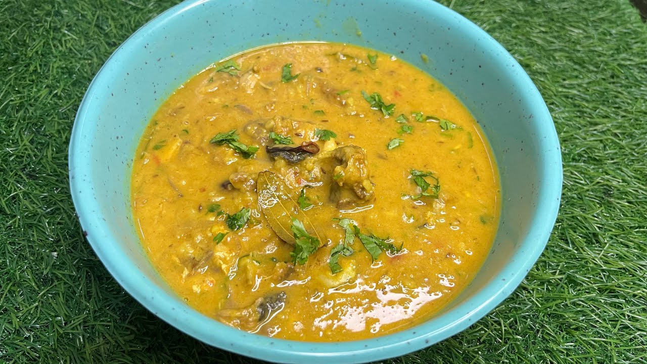 Moong Daal with Catla Fish Head ॥ মাছের মাথা দিয়ে মুগের ডাল ॥ Recipe for moong daal with Catla head