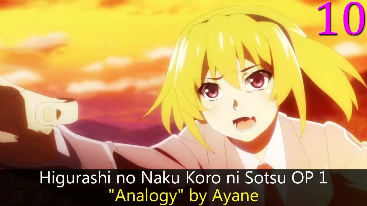 My Top Ayane Anime Songs