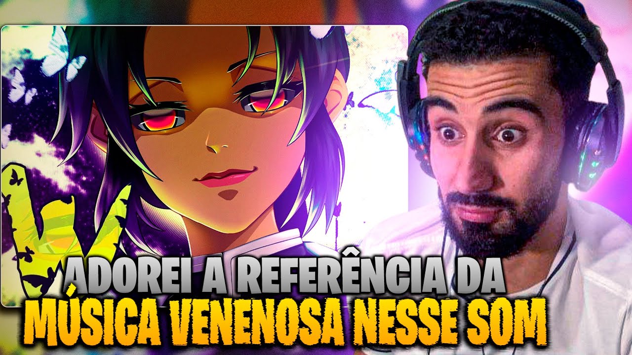 JORGE REACT Shinobu - Veneno Tão Cruel | Wendlly