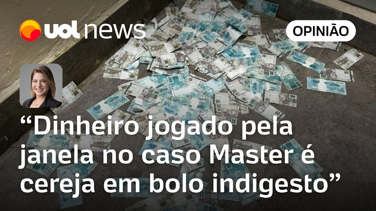 Dinheiro jogado pela janela durante operação do caso Master é cereja em bolo indigesto | Dani Lima