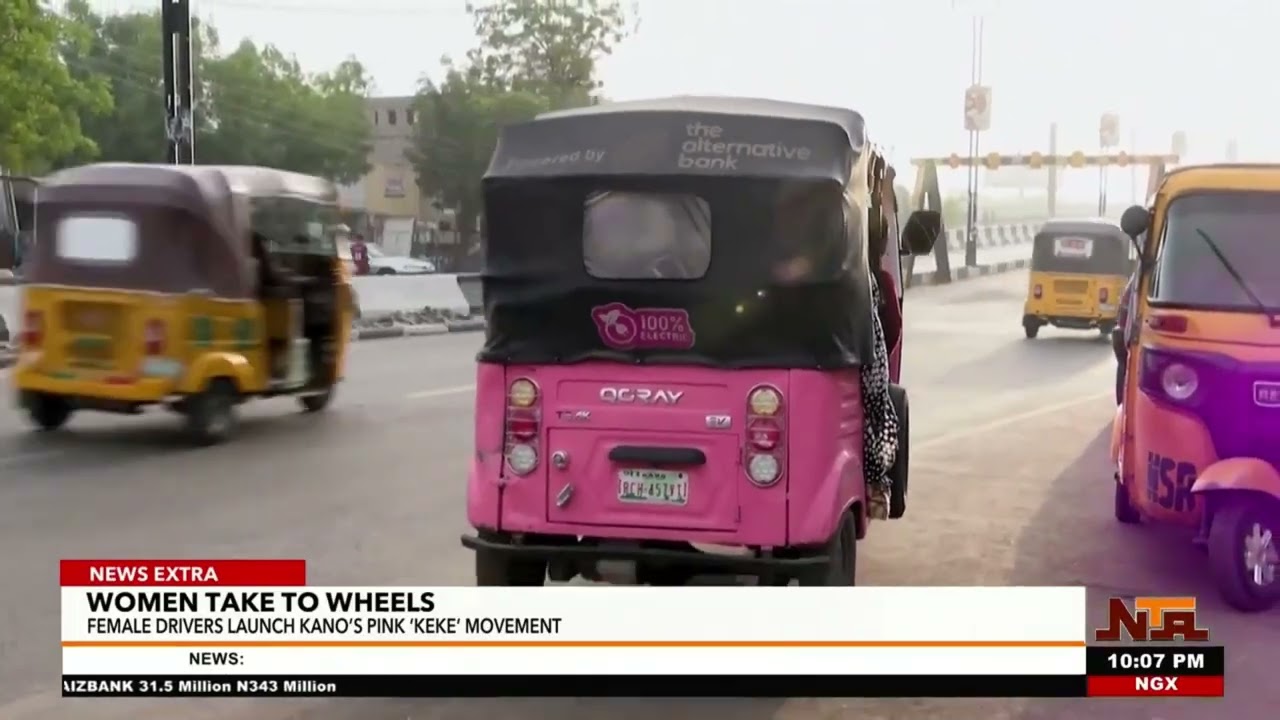 Women Behind the Wheel: How Pink Tricycles Are Transforming Lives in Kano