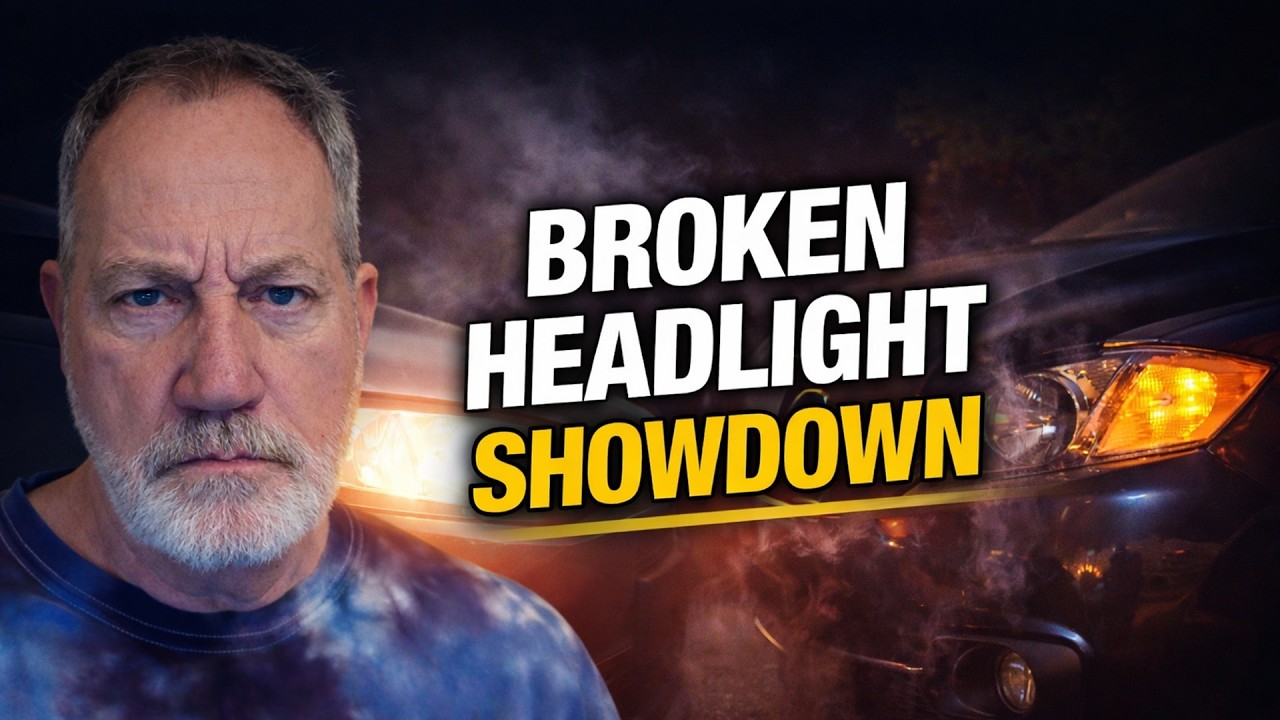 “Gay Guy Over 50 Faces Off With a Broken Headlight”    2-5-2026