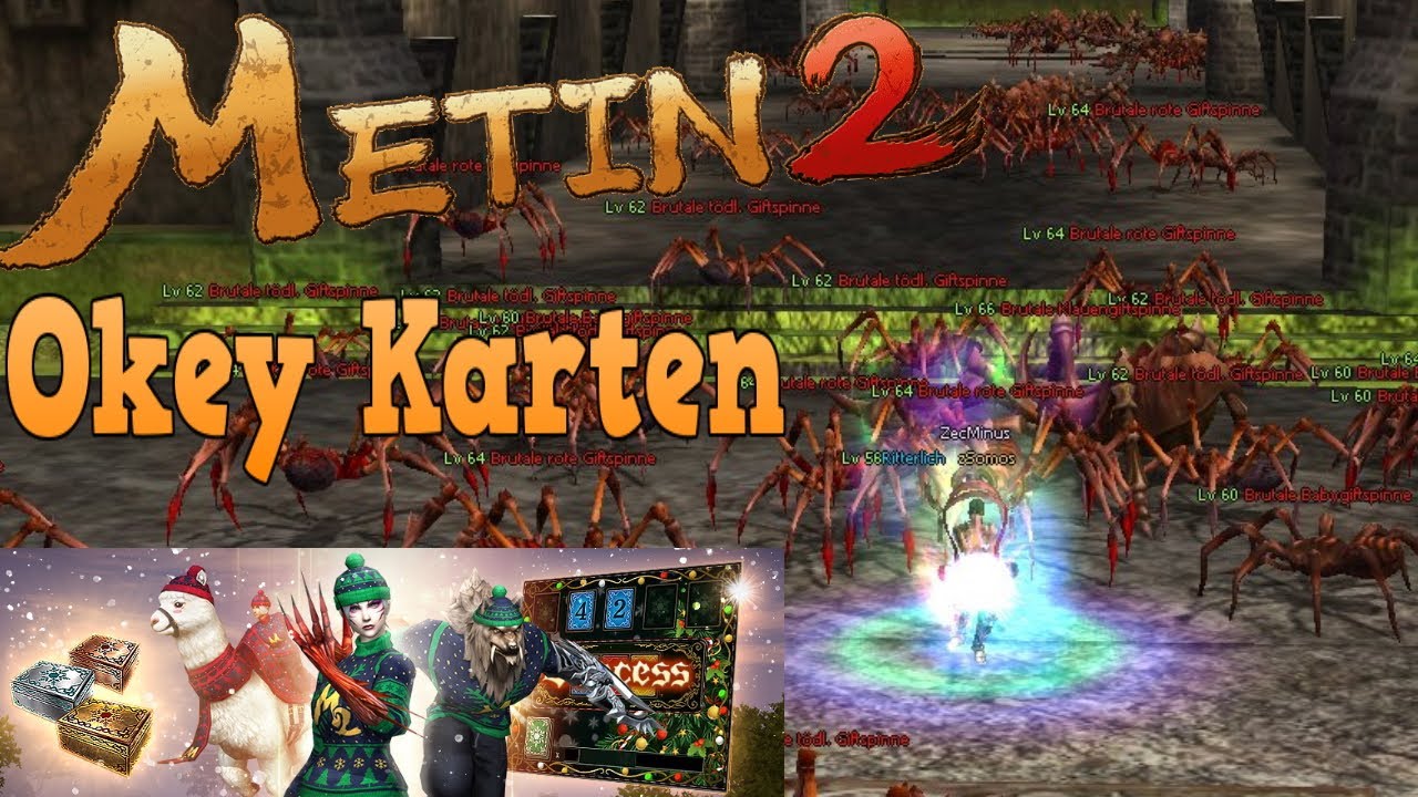 METIN2 DE | Okey Karten - So droppen sie im SD3